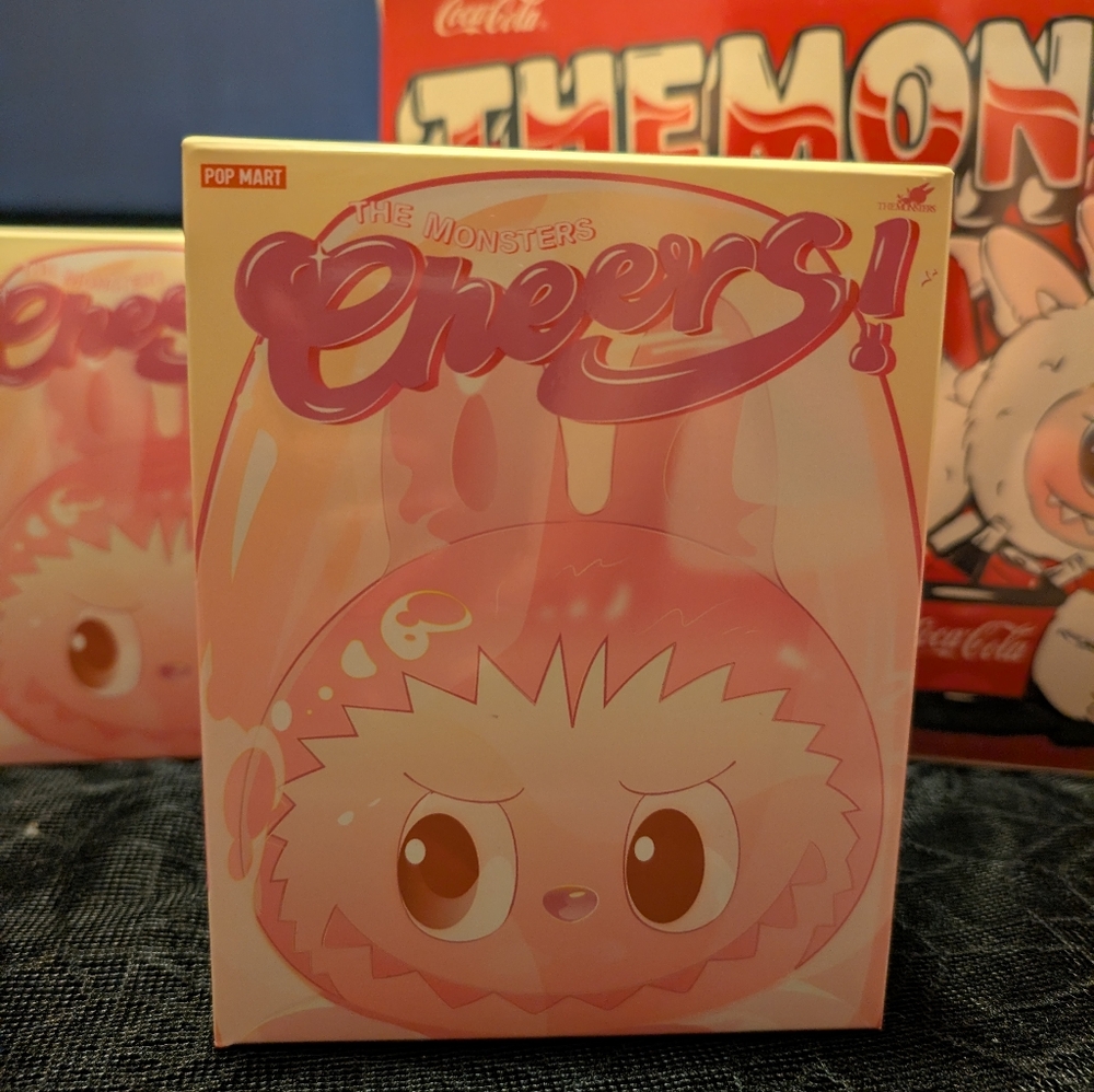 Pop Mart The Monsters Labubu Cheers! Double-Walled Glass Blind Box AUTHENTIC